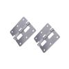 2pcs Suitcase Hinges Durable Practical Professional Efficient Metal Accessory Hinges Loose-leaf for Suitcase Luggage Lug Box DUO ER view 3