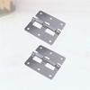 2pcs Suitcase Hinges Durable Practical Professional Efficient Metal Accessory Hinges Loose-leaf for Suitcase Luggage Lug Box DUO ER view 4