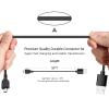 Leapfrog Replacement Charger - 5 FT Black Power Supply Cable Cord for LeapPad 3, Platinum, Ultra, LeapReader, Kids Tablet view 3