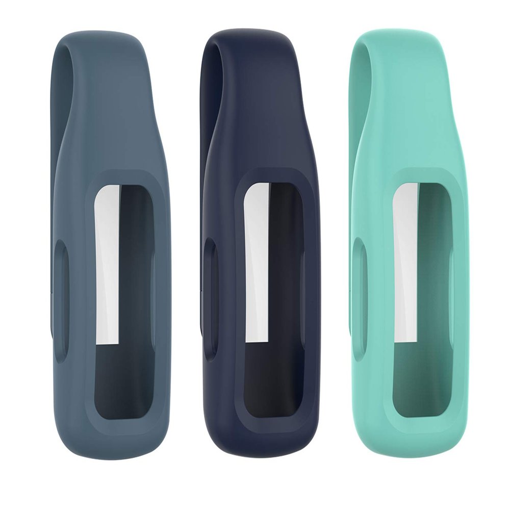 Lemspum Compatible Lightweight Clip Holder Case Replacement for Fitbit Inspire 2/Inspire 3/Ace 3 Fitness Tracker (3 Packs: Slate+Midnight+Teal)
