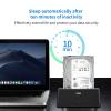 SSK USB 3.0 to SATA External Hard Drive Docking Station Enclosure Adapter for 2.5 & 3.5 Inch HDD SSD SATA, Super Speed up to 5Gbps, Support UASP no Drivers Needed(20TB Supports) view 4