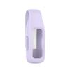 BabyValley Clip Compatible with Fitbit Inspire 2 Clips with Steel Sheet, Solid Color Silicone Tracker Accessory Clip for Inspire 2 (Teal&Pink&Purple) view 4