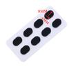 100 Pair Acetate Nose pad high Viscosity EVA Material Soft Non-Clip for Adult and Child Eyewear Accessories by dhoptical (Black, Thickness 1.0 MM) view 2