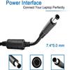180W AC Charger Fit for Dell Alienware X51 R2 Alienware 13 15 17 R1 R2 R3 R4 m14x m15x m17x Area-51m G5 15 (5587) G7 (7588) G3 (3579) P39G P31E 74X5J DA180PM111 Laptop Power Adapter Supply Cord view 3