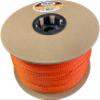Cajun Pull Line - 1/2 Inch 1,200 lb. Polyester Pulling Tape - Made in USA (Neon Orange, 3000) view 1