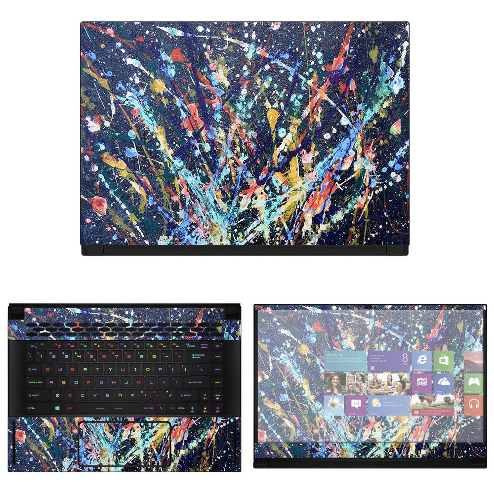 Decalrus - Protective Decal Skin Sticker for MSI GS66 Stealth (15.6" Screen) case Cover wrap MSgs66Stealth-239