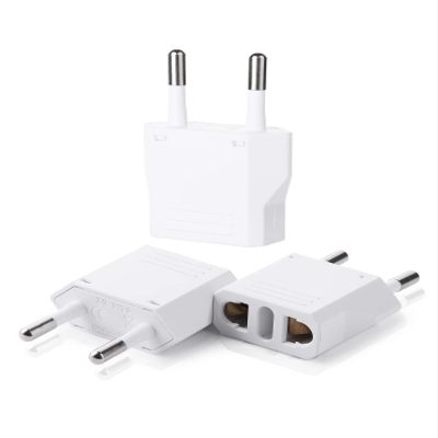 Bates- European Travel Plug Adapter, 3 Pack, US to Europe Plug Adapter Type C, Outlet Converter, USA to Europe, Italy, Spain, Germany, France, EU