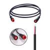 baluoqi Extension Cable 2Pin/3Pin/4Pin/5Pin/6Pin/8Pin/9Pin Waterproof Plug Works for Electric Bicycle Light/Throttle/Ebrake/Display Ebike Parts Extend Cable (2pin 80cm) view 3