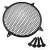 DGZZI 12Inch SubWoofer Plastic Mesh Cover Car Audio Waffle Speaker Grill Protect Guard with 4PCS Grill Clamps and 4PCS Screws view 1