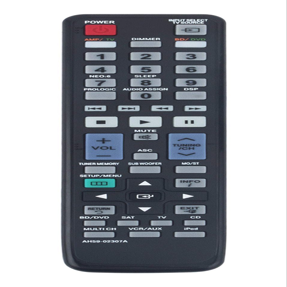 AH59-02307A Replaced Remote fit for Samsung AV Receiver TM1051 HW-C700 HW-C700B HW-C770BS HW-C770B HW-C779S HW-C770BS-XAC HW-C700 HW-C700/XAA HW-C700/XAC HW-C700B/XAA HW-C700B/XEE HW-C770S