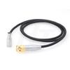 HangTon Timecode Input Cable for RED V-Raptor 8K Komodo 6K Camera BNC to Right Angle EXT 9 Pin view 2