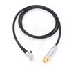 HangTon Timecode Input Cable for RED V-Raptor 8K Komodo 6K Camera BNC to Right Angle EXT 9 Pin view 3