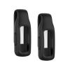 Weinisite Clip for Fitbit Inspire 3/2/Ace 3, Soft Silicone Replacement Protective Case (Black+Black) view 1