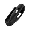 Weinisite Clip for Fitbit Inspire 3/2/Ace 3, Soft Silicone Replacement Protective Case (Black+Black) view 4
