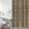 145421 Panoramic Woven Beach  Persians, Brown, 1.5 x 2.5 m view 2