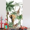 145530 Panoramic Woven Beach for Children with Photos 1.5 x 2.5 m Green view 2
