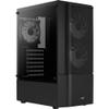 Aerocool QUANTUMMESHV3BK, Black view 2