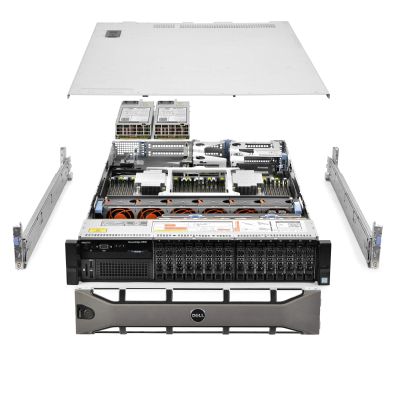 Dell PowerEdge R830 Server 2.20Ghz 56-Core 128GB 16x 300GB 15K 12G H730P Rails (Renewed)