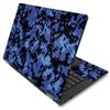MightySkins Carbon Fiber Skin Compatible with Lenovo Flex 14" (2019) - Blue Modern Camo | Protective, Durable Textured Carbon Fiber Finish | Easy to Apply, Remove, and Change Styles | Made in The USA view 1