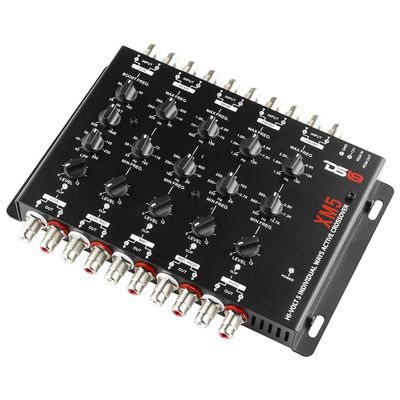 DS18 XM5 Active Crossover 5 Way with Bass Boost