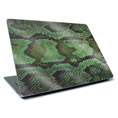 MightySkins Glossy Glitter Skin Compatible with Microsoft Surface Laptop 3 13.5" (2019) - Green Serpent | Protective, Durable High-Gloss Glitter Finish | Easy to Apply | Made in The USA