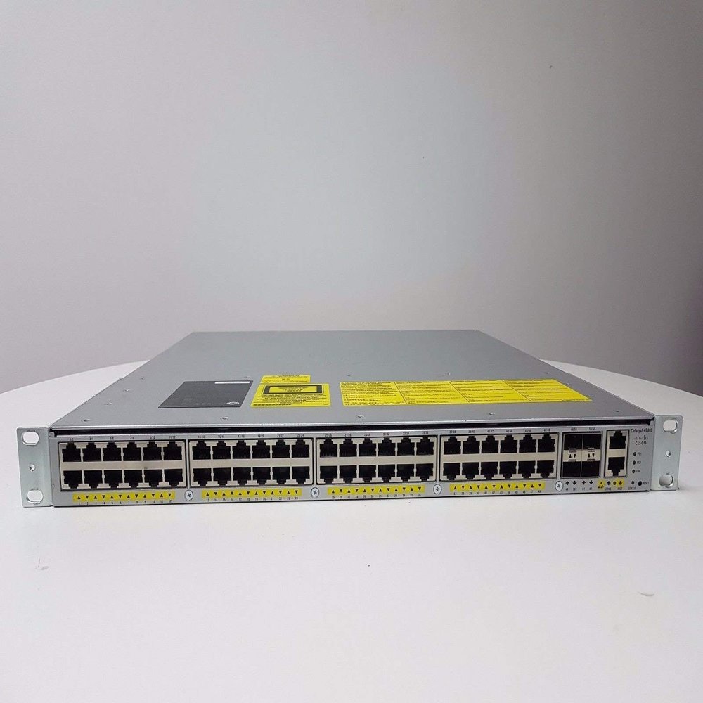 Cisco WS-C4948E-S Catalyst 4948E 48-Port Ethernet Network Switch (Renewed)