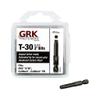 GRK Fasteners 2824753 T-30 x 2 in. Star Carbon Steel 0.25 in. Hex Shank Impact Power Bit - 25 Piece view 1