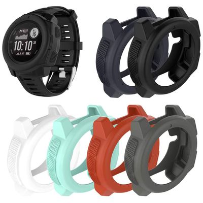BabyValley Case Compatible with Garmin Instinct Case Cover Silicone Bumper Shell Protective Case for Instinct