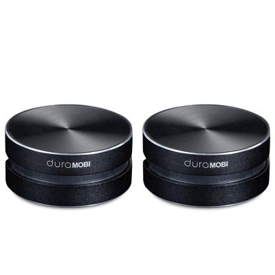 Docooler Bone Conduction Speaker, Mini Bone Conduction Portable Speaker, Small Speaker, Wireless Speaker Stereo Bass Sound Creative Portable Speaker, Built-in Mic Sound for Home,Outdoor (Black 2 Pack)