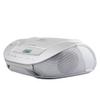 HANNLOMAX HX-328CD Portable CD Boombox with AM/FM Radio, Bluetooth, USB Port for MP3 Playback, Aux-in AC/DC Dual Power Source. (Silver) view 4