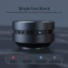 Docooler Bone Conduction Speaker, Mini Bone Conduction Portable Speaker, Small Speaker, Wireless Speaker Stereo Bass Sound Creative Portable Speaker, Built-in Mic Sound for Home,Outdoor (Black 1 Pack) view 3