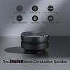 Docooler Bone Conduction Speaker, Mini Bone Conduction Portable Speaker, Small Speaker, Wireless Speaker Stereo Bass Sound Creative Portable Speaker, Built-in Mic Sound for Home,Outdoor (Black 1 Pack) view 4