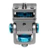 KONDOR BLUE Swivel 360 and Tilt 170 Camera Field Monitor Mount with Arri 3/8" Anti Twist Pin | Supports Sizes up to 10" or 1.2KG | (Pan/Tilt) view 2