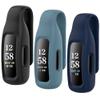 HSWAI 3-Pack Clips Replacement for Fitbit Inspire 2/Fitbit Inspire 3, Soft Comfortable Silicone Clip 360Protection Holder Accessory Compatible with Fibit Inspire 2/3Black/Navy/Slate view 1