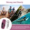 HSWAI 3-Pack Clips Replacement for Fitbit Inspire 2/Fitbit Inspire 3, Soft Comfortable Silicone Clip 360Protection Holder Accessory Compatible with Fibit Inspire 2/3Black/Wine Red/Slate view 4