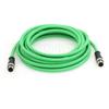 SZRMCC M12 D-Code 4 Pin Male to 4 Pin Male Ethernet Cable Cat5e High Flex Waterproof Network Cable for Industrial Camera Sensor Automation (5M,Green) view 1