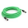 SZRMCC M12 D-Code 4 Pin Male to 4 Pin Male Ethernet Cable Cat5e High Flex Waterproof Network Cable for Industrial Camera Sensor Automation (5M,Green) view 4