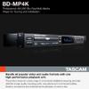 Tascam BD-MP4K Professional-Grade 4K UHD Blu-Ray Player view 2
