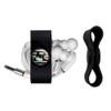 GRAPHICS & MORE Quarantine Cat in Window Headphone Earbud Cord Wrap - Charging Cable Manager - Wire Organizer Set of 2 - Black view 2