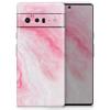 Design Skinz Marbleized Pink Paradise V6 - Full-Body Cover Wrap Decal Skin-Kit Compatible with The Google Pixel 4 XL (Full-Body, Screen Trim & Back Skin) view 1