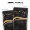 Design Skinz Vivid Agate Vein Slice Foiled V9 Full-Body Cover Wrap Decal Skin-Kit Compatible with Google Pixel 1 (Screen Trim & Back Skin) view 4