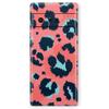 Design Skinz Leopard Coral and Teal V23 Full-Body Cover Wrap Decal Skin-Kit Compatible with Google Pixel 4 (Screen Trim & Back Skin) view 2