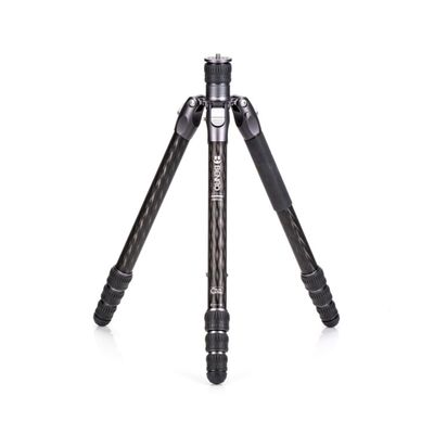 Benro Rhino 3 Series Carbon Fiber Tripod  4-Section Heavy-Duty Carbon Tripod with Reverse Folding Legs, Twist Locks & 44 lb Load Capacity for DSLR, Mirrorless & Video Cameras (FRHN34C)