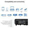 Epson Pro EX10000 3-Chip 3LCD Full HD 1080p, Wireless Laser Projector 4,500 Lumens Equal Color and White Brightness, Miracast, 2 HDMI Ports, Built-in 16W Speaker view 3
