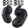 AhaStyle Galaxy Buds Live Ear Tips 6 Pairs Silicone Earbuds Wingtips Replacement Accessories Compatible with Samsung Galaxy Buds Live (Black) view 1