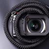 AQAREA Camera Neck Strap (550 Paracord) High-end Portable Camera Shoulder Strap Sling Strap, Compatible with Nikon Canon Sony Panasonic Fujifilm Olympus, DSLR SLR Mirrorless Camera (BLACK) view 3