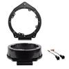 6 6.5 6.75 Inch Front Door Speaker Adapter Mount Plates + Wire Connector for 2010 2011 2012 2013 2014 2015 Chevrolet Camaro view 1