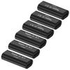 rgzhihuifz Type-C Female to Type-C Female Adapter, Converter, Support Data Synchronization and Charging, Suitable for Mobile Phones, Computers, Notebook Computers,6-Pack view 1