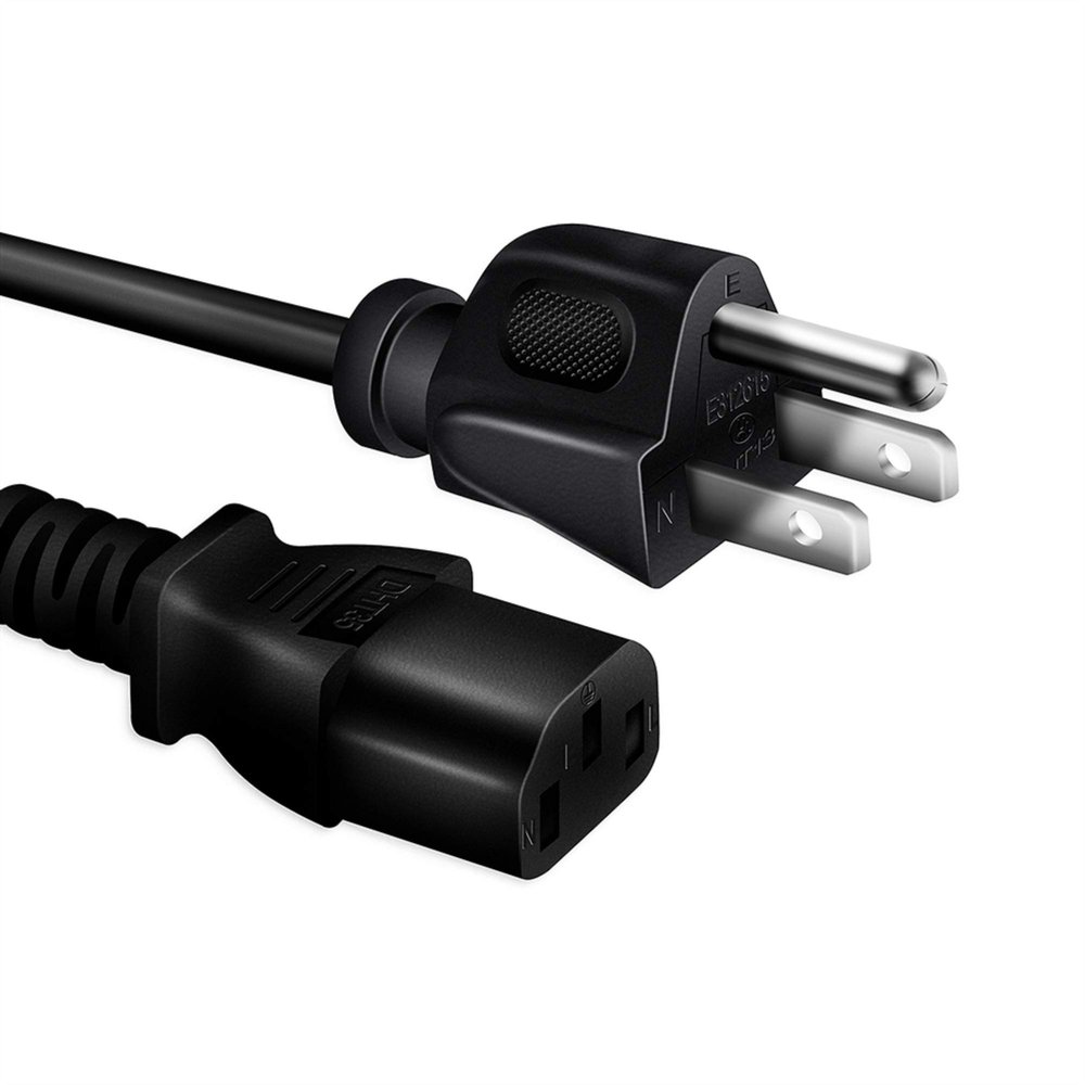 Digipartspower 6ft AC Power Cord Cable Plug for HP TouchSmart 300-1000 300-1000z 300-1007 PC