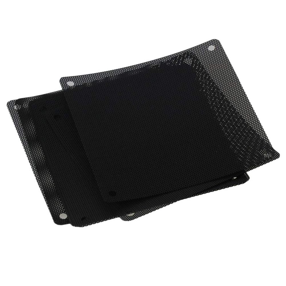 Filter dust Computer pc Cover Fan Magnetic 10 pcs Black Practical PVC 120mm Gauze Filter Speaker Mesh Computer Mesh